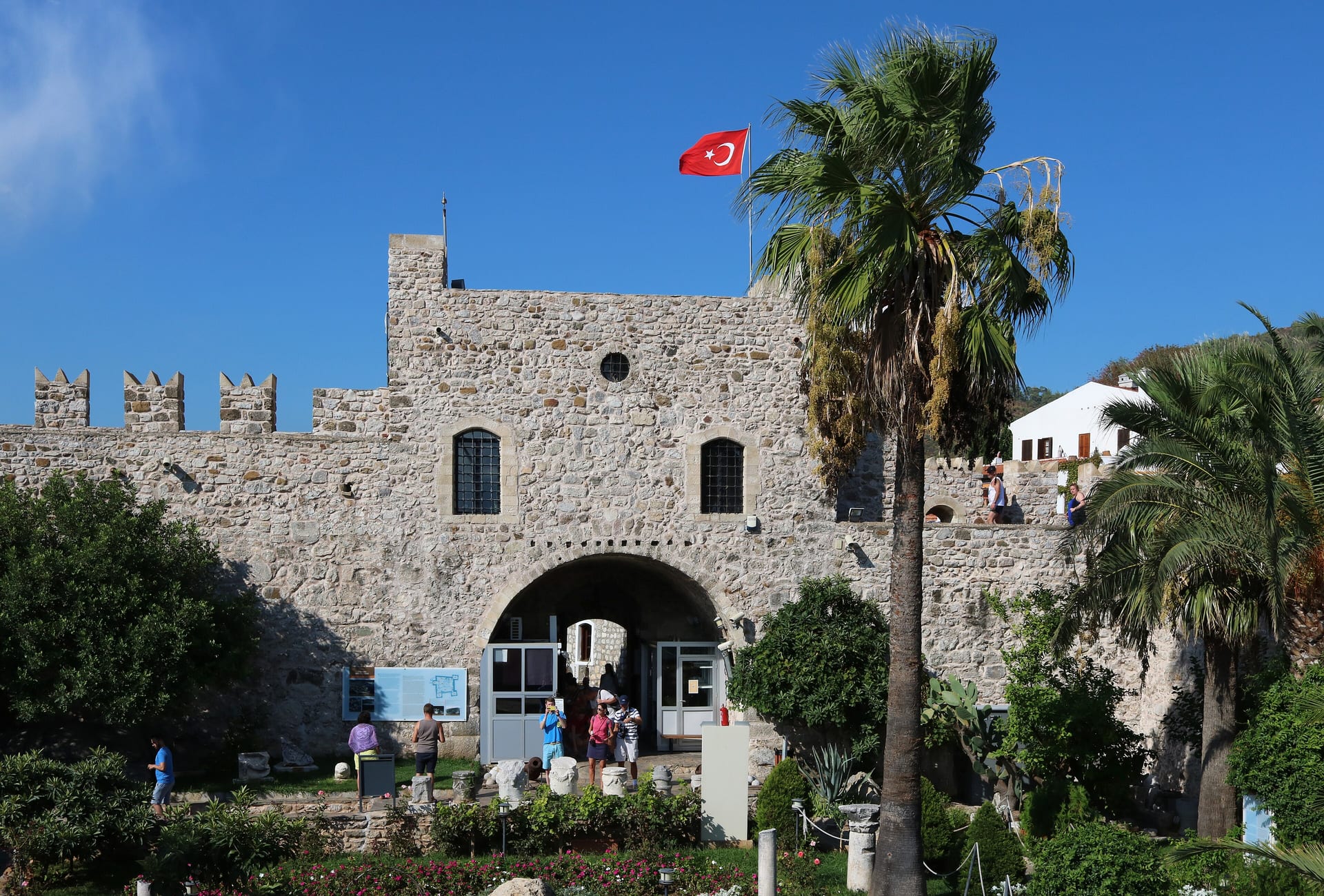 Marmaris Castle above the Old Town and harbour